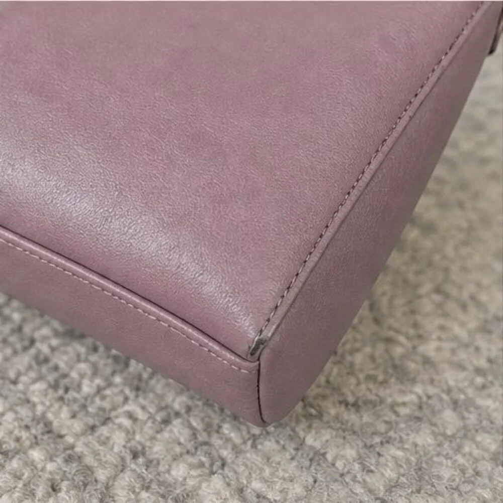 Charcoal Pebbled Crossbody Bag